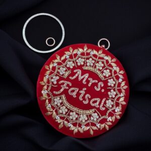 Luxe Velvet Clutch (For Weddings)